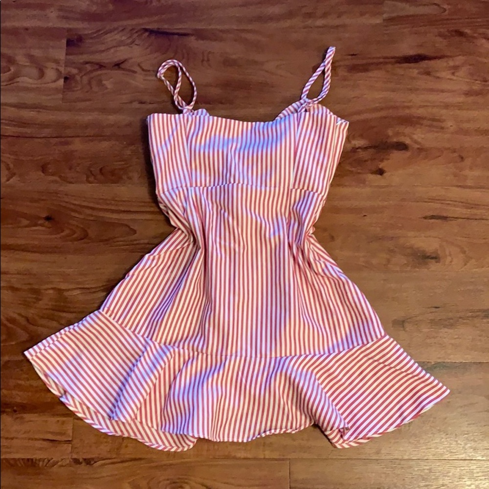 Candy striped dress